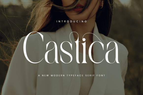 Castica: The Serif Typeface for Bold Branding