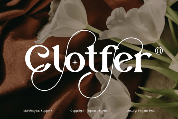 Clotfer: A Serif Typeface for Authentic Branding