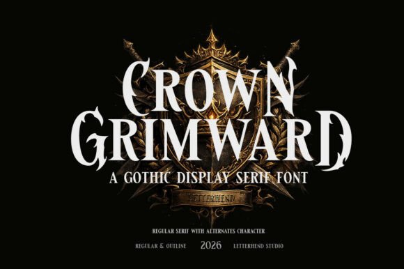 Crown Grimward Font for Bold Branding