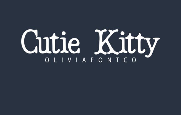 Cutie Kitty: A Serif Font for Scroll-Stopping Design