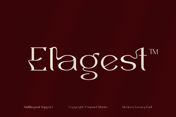 Elagest Typeface: Elevate Your Brand Identity