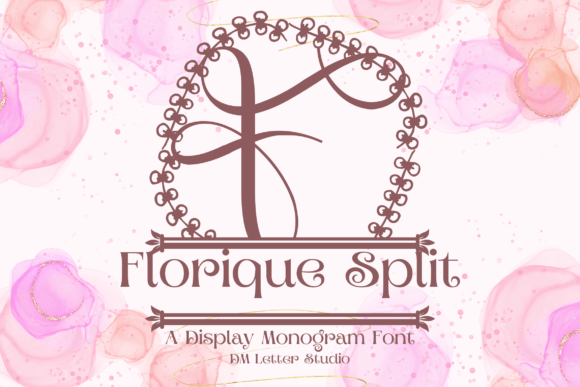 Florique Split Monogram Font Review