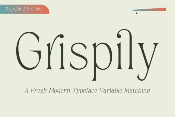 Gispily: A Versatile Serif Font for Web Design