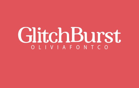 Glitchburst Font: A Romantic Serif for Makers