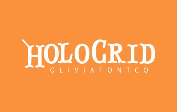 Hologrid Font: A Romantic Serif for Branding