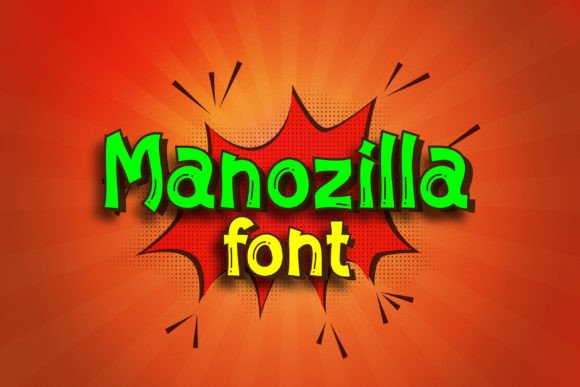 Manozilla: A Whimsical Font for Bold Marketing