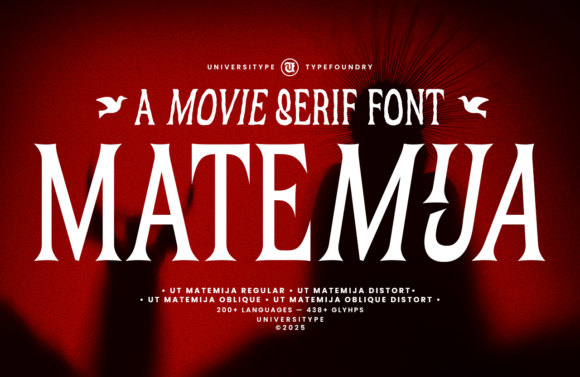 Matemija: A Serif With Character for Bold Branding