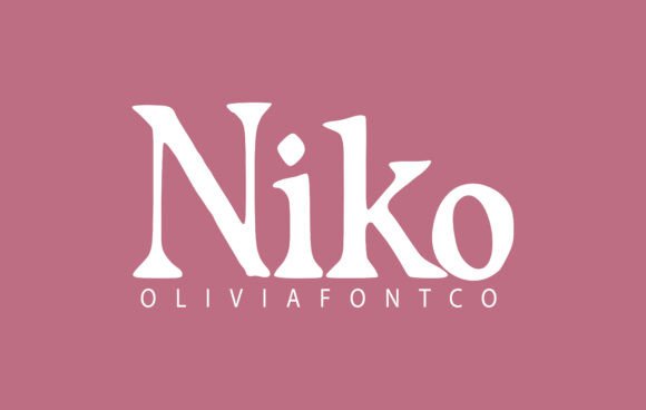 Niko: A Handwritten Serif Font for Editorial Design