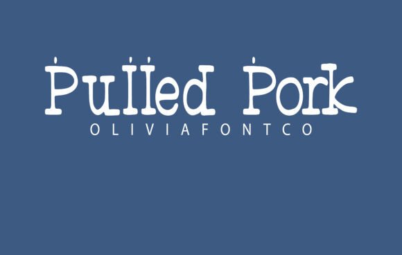 Pulled Pork Font: A Designer’s Guide to Handwritten Serif Type