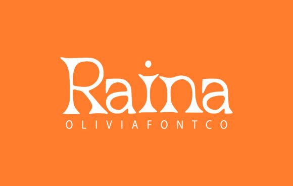Raina: A Romantic Serif Font for Editorial Design