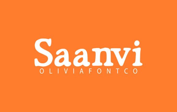 Saanvi Typeface: A Handwritten Serif for Editorial Design