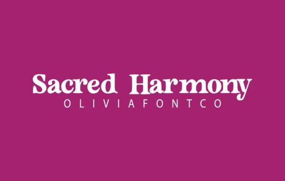 Sacred Harmony: A Serif Font for Authentic Branding