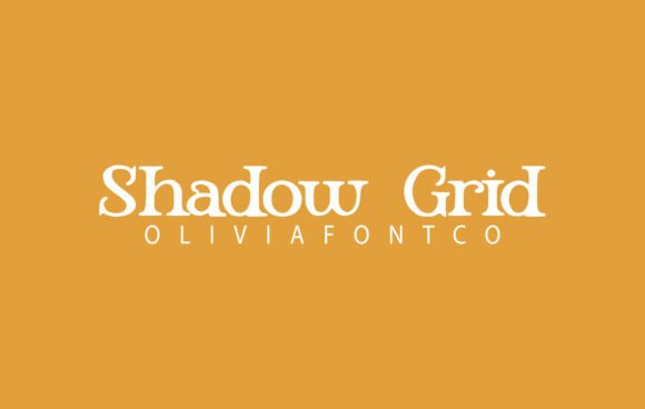 Shadow Grid: A Serif Font for Polished Branding