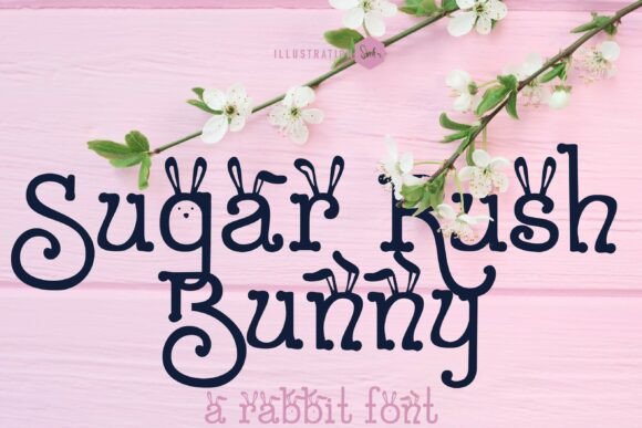 Sugar Rush Bunny: A Whimsical Typeface for Branding
