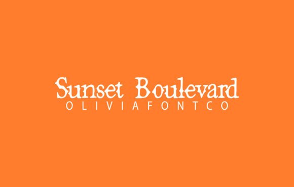 Sunset Boulevard Font for Modern Web Design