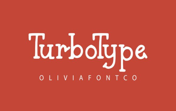 Turbotype: A Romantic Serif Font for Crafters
