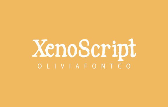 Xenoscript: A Handwritten Serif Typeface for Editorial Design